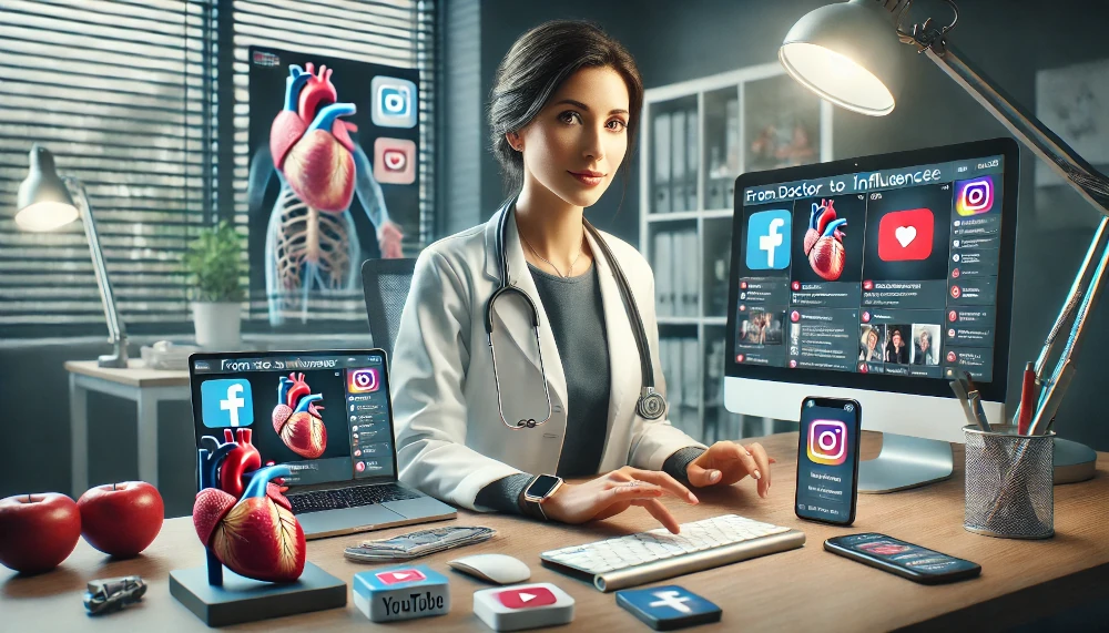 cómo convertirte en influencer médico