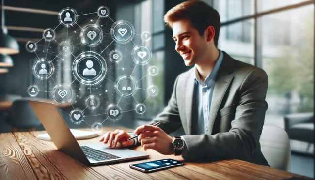 cómo construir relaciones profesionales en internet