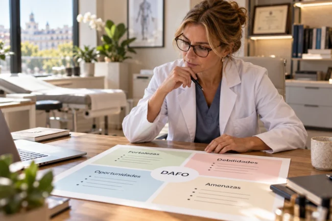 analisis-dafo-para-medicos-2026 como hacer un análisis dafo para médicos