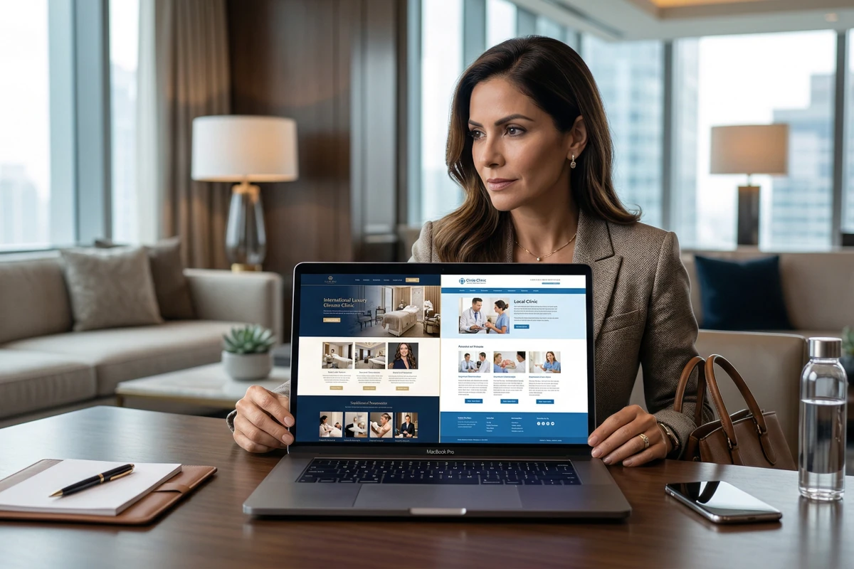 mi clínica no atrae pacientes internacionales