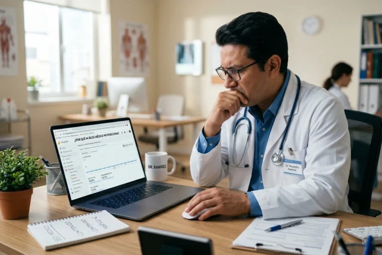 por-que-mi-blog-medico-no-posiciona-google por qué mi blog médico no posiciona
