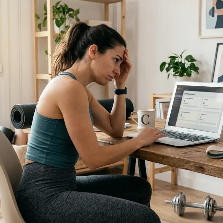 por qué no se venden mis programas de entrenamiento online