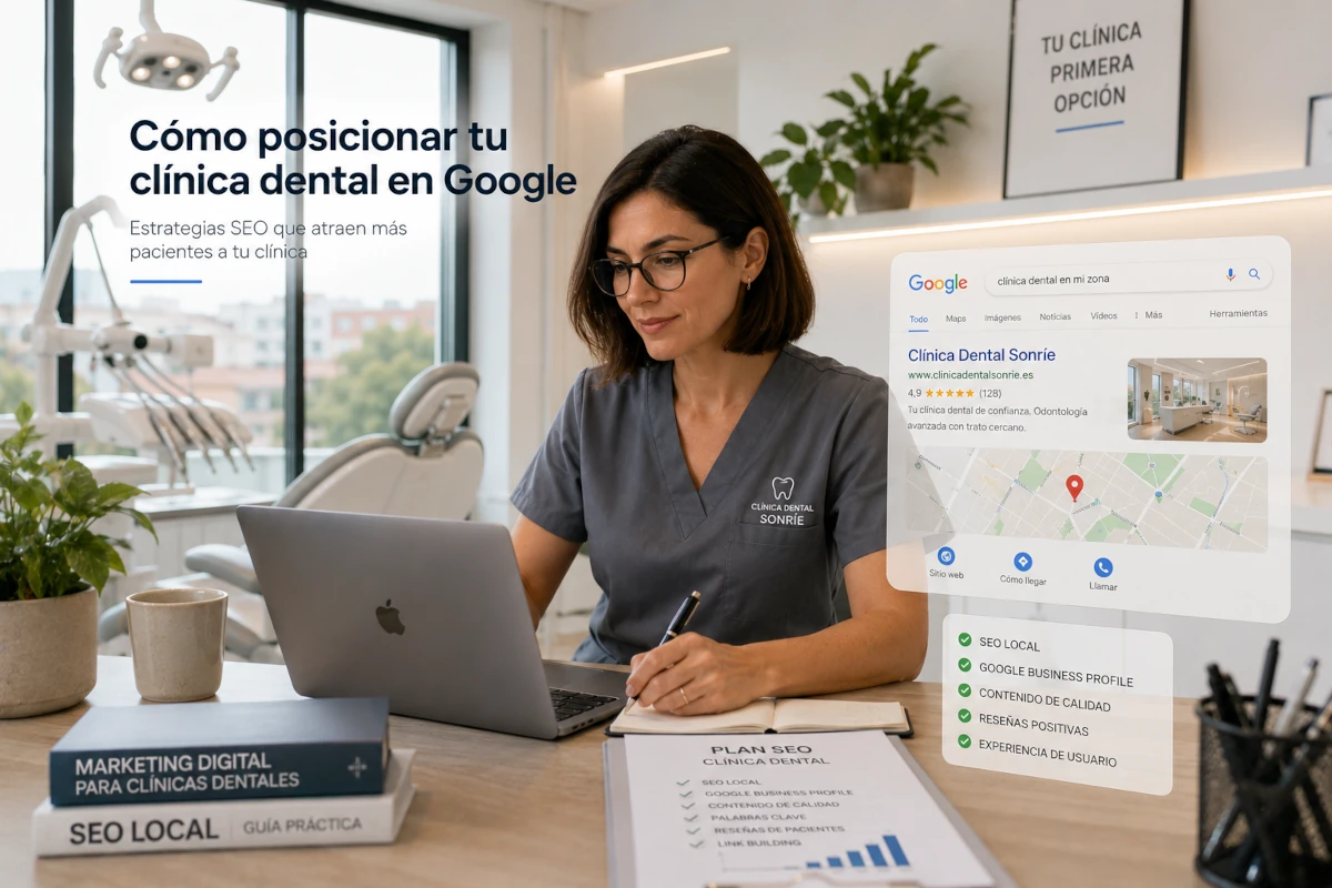 posicionar-en-google-clinica-dental cómo posicionar en google clínica dental
