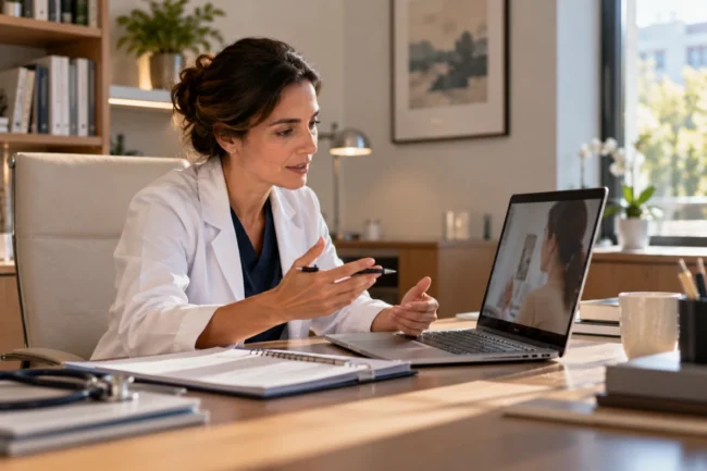 cómo ofrecer una consulta médica online