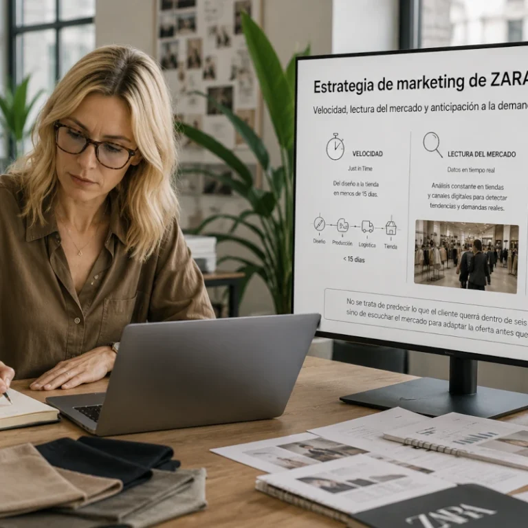 cómo es la estrategia de marketing de zara